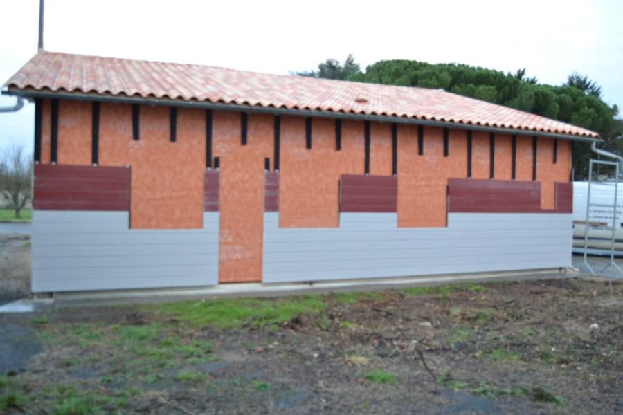 Bardage façade isolation